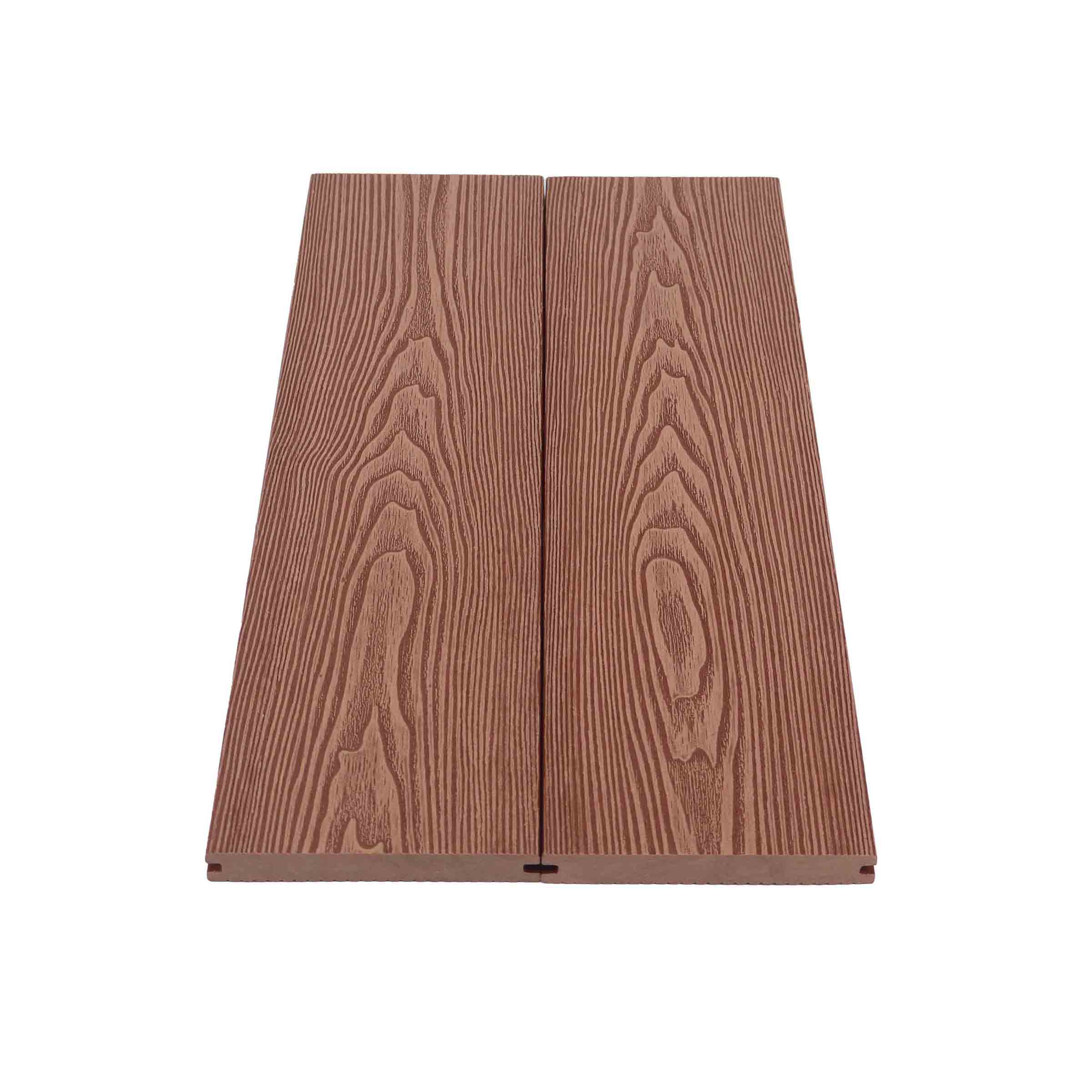 Low Maintenance Deep Embossed WPC Decking | Easy Installation for Builders - SAYRUO