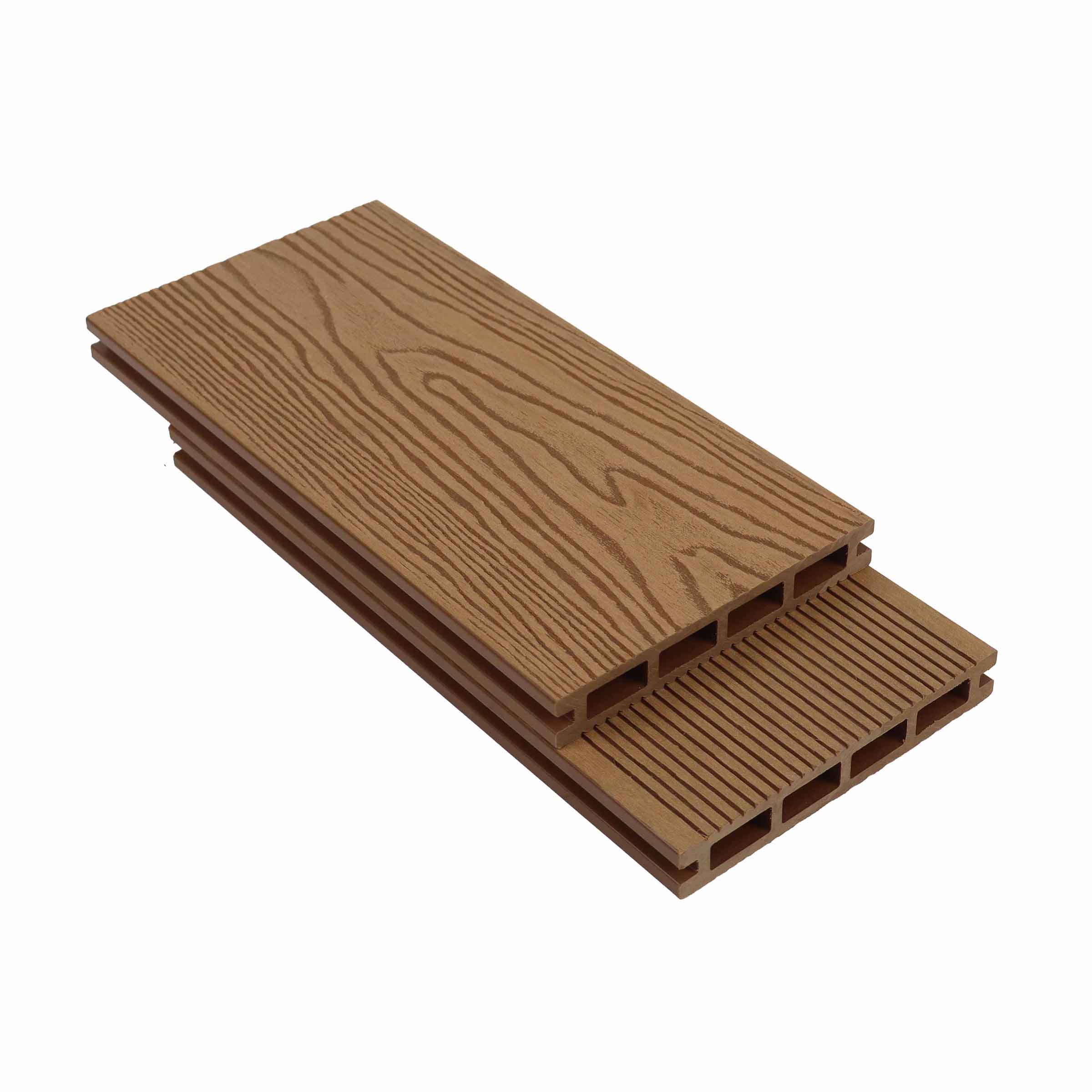 Recycled Deep Embossed WPC Decking | Green Building Material for Eco-Conscious Projects - SAYRUO