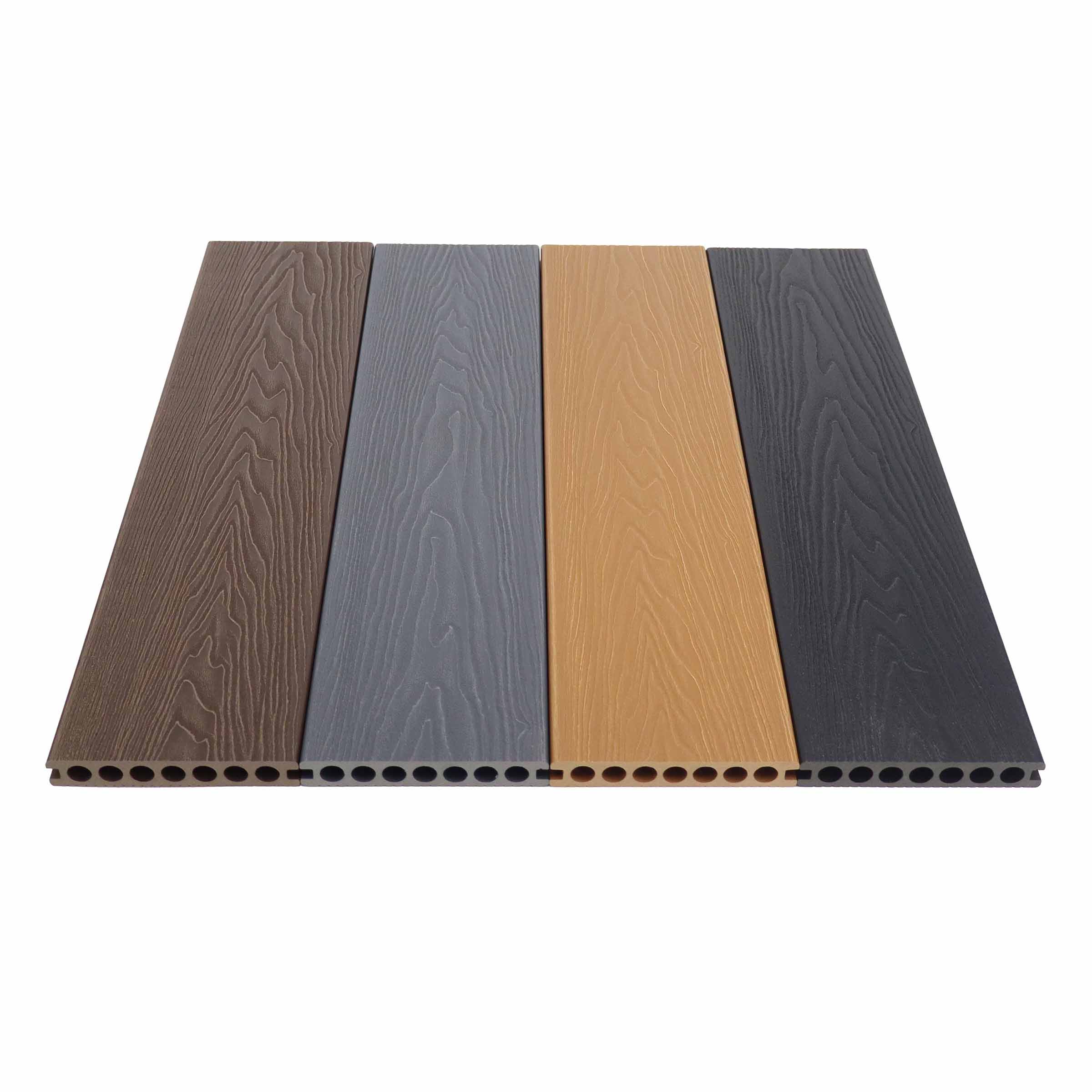 Through-Color Deep Embossed WPC Decking | Uniform Aesthetics for Luxury Villas & Resorts - SAYRUO