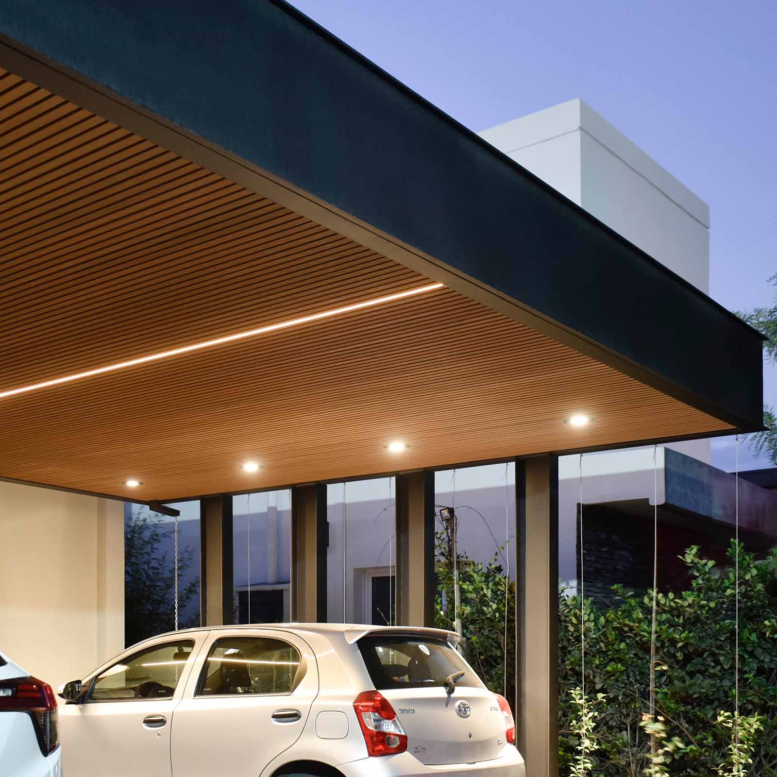 Outdoor Architectural Cladding Using Co-Extruded WPC Great Wall Panels