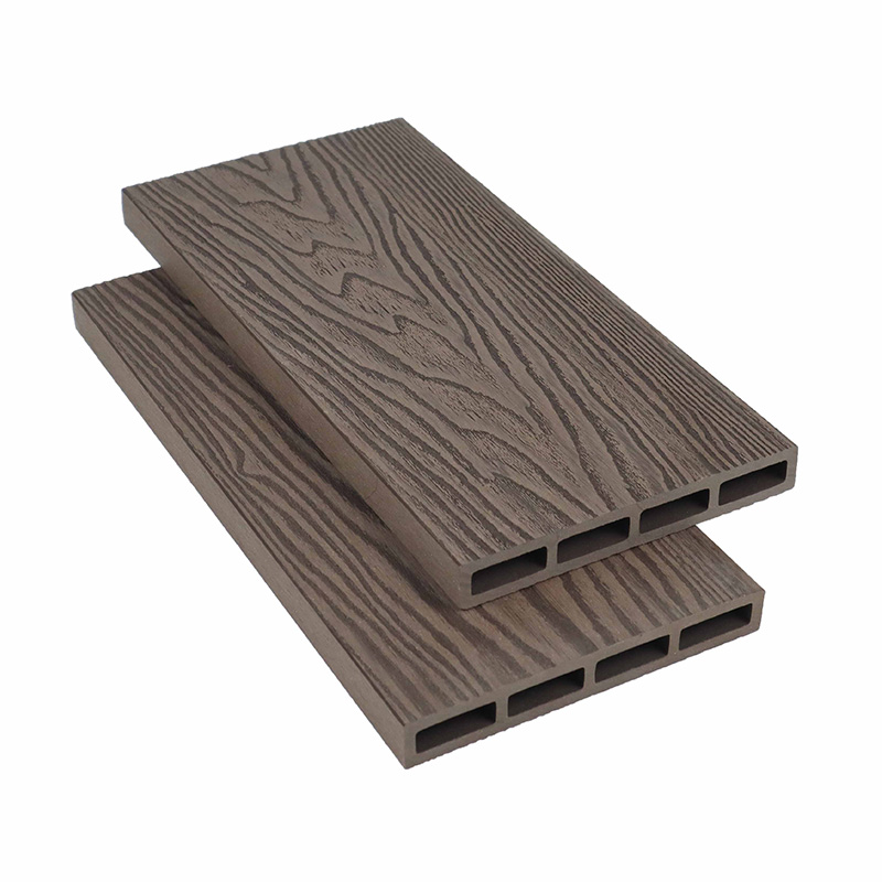 Long-Lasting Performance Privacy Deep Embossed Wood Grain WPC Fence Board - SAYRUO