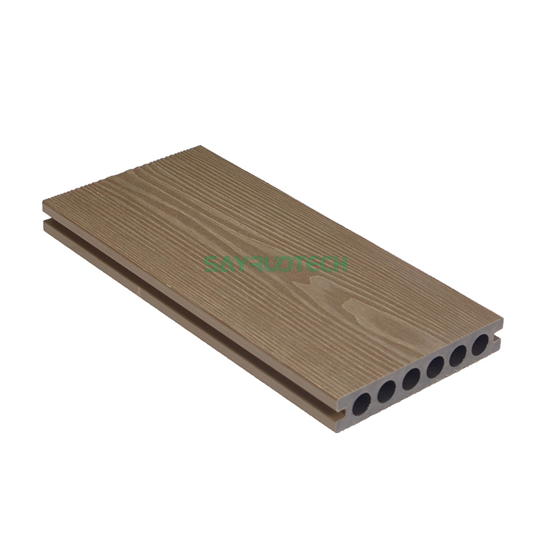 Hollow 1.5 Gen Co-extruded WPC Decking for Outdoor Pool Garden - SAYRUO